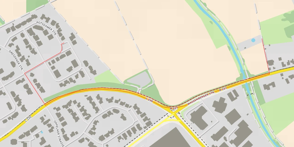 Map of the trail for Kläranlage - Wassenberger Straße