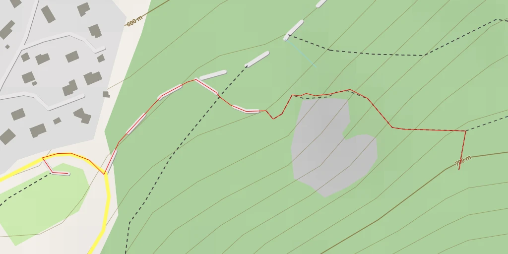 Map of the trail for Blocs à Ralf