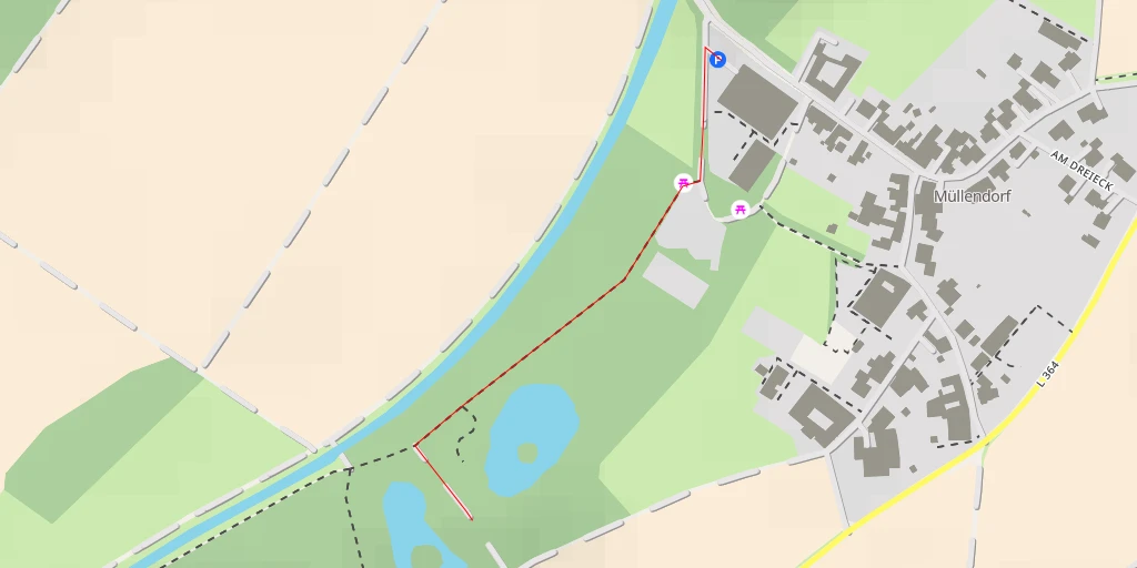 Map of the trail for L 364