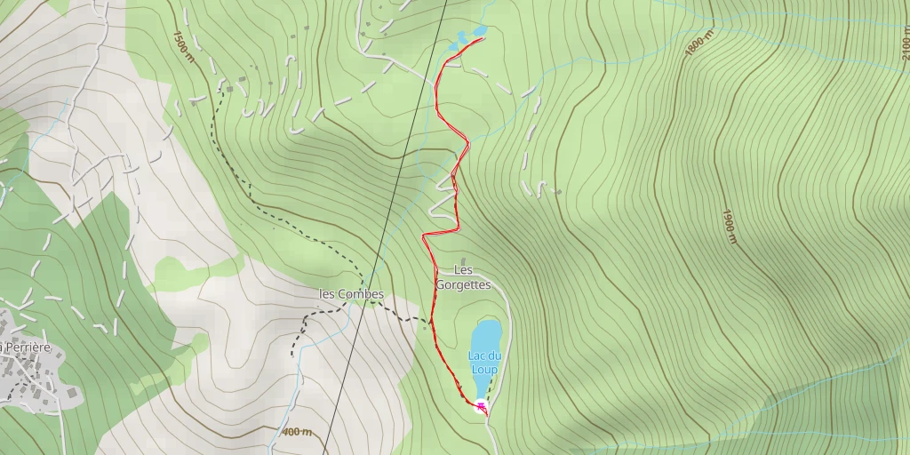 Map of the trail for Chemin du Plaisset - Chemin du Plaisset