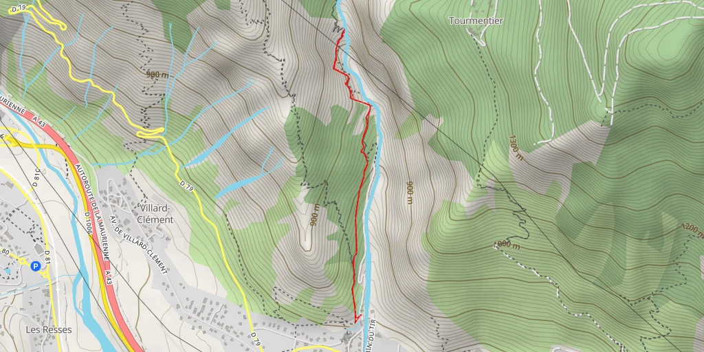 Map of the trail for Ancien Circuit des Ardoisiers - Ancien Circuit des Ardoisiers