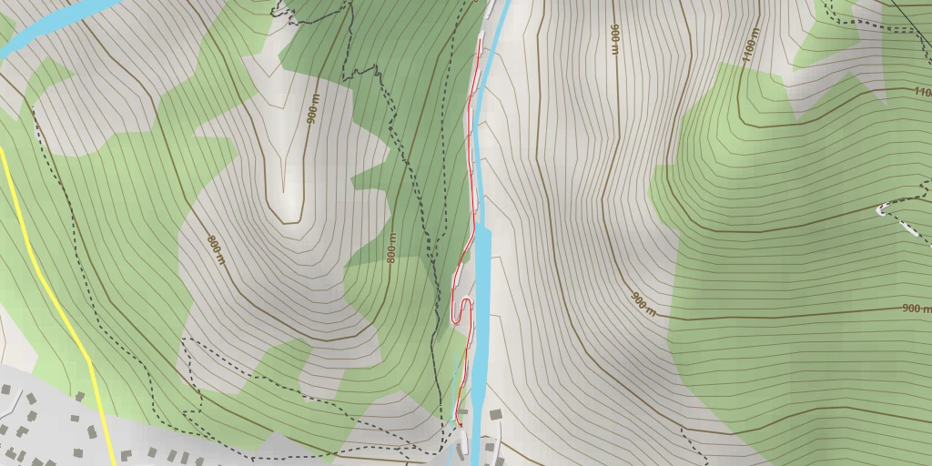 Map of the trail for Ancien Circuit des Ardoisiers