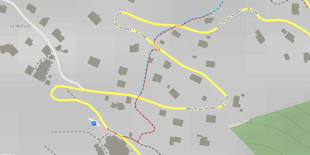 Map of the trail for Route du Noiray - Route du Noiray