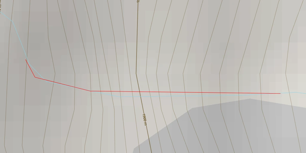 Map of the trail for Vallon de Chambran Cascade de Séguret Foran