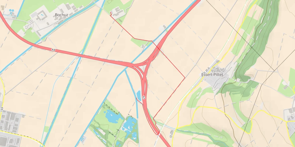 Carte de l'itinéraire :  A1;A9 - A1;A9