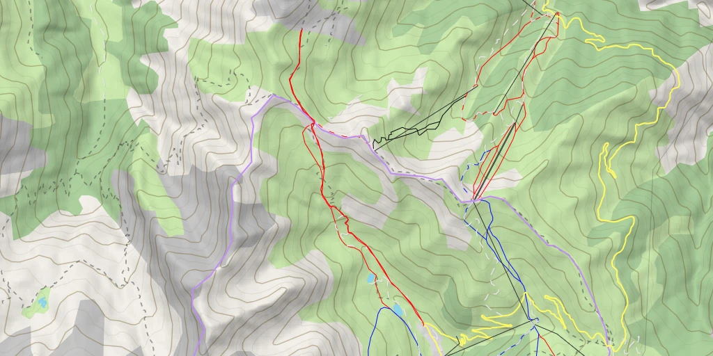 Map of the trail for Lou Chiminet - Lou Chiminet