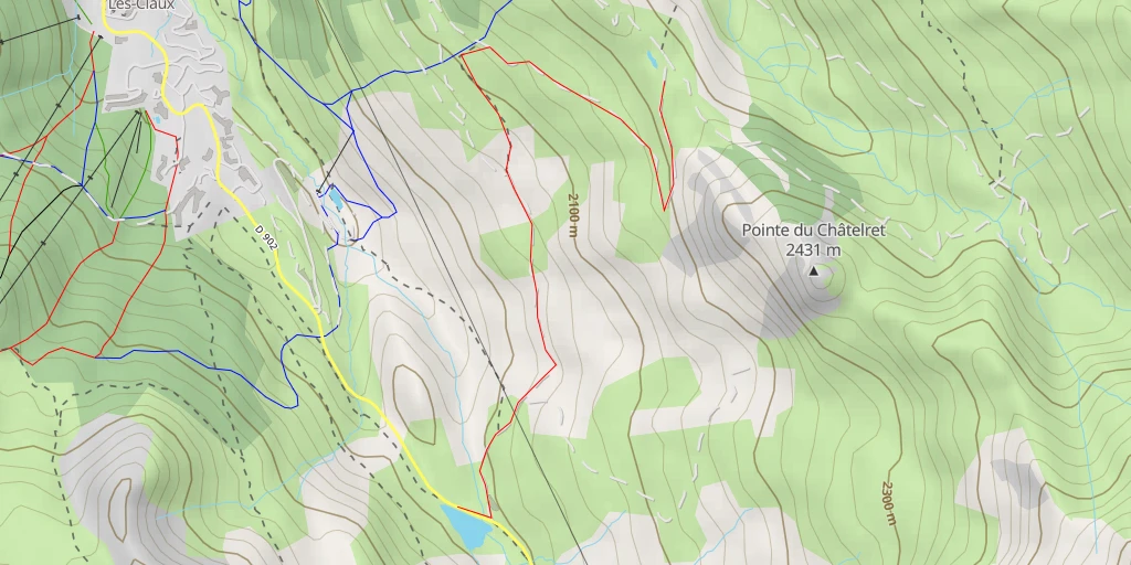 Map of the trail for Chemin de la Salce - Chemin de la Salce