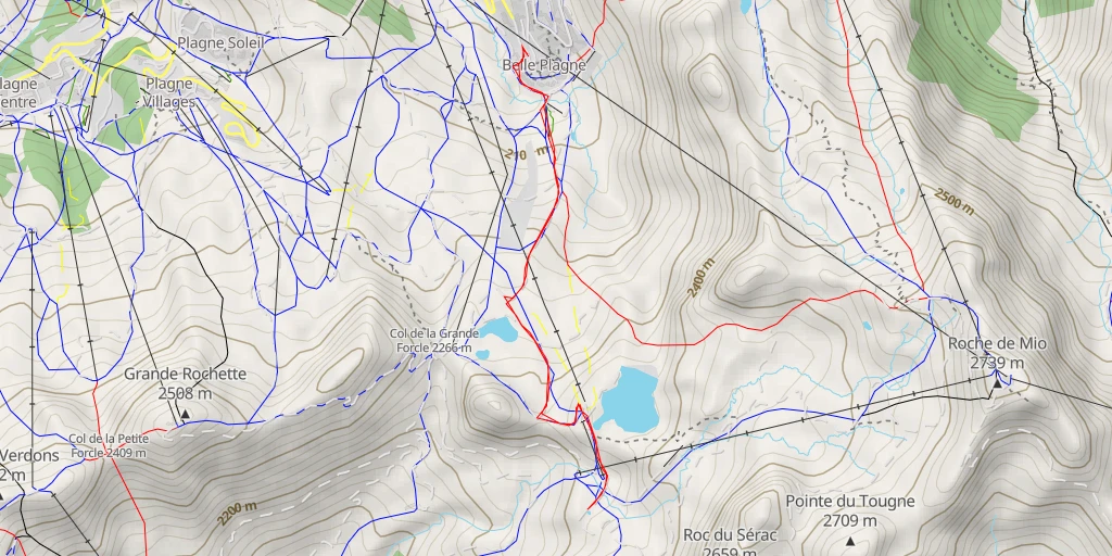 Map of the trail for Les Killis - Banquettes