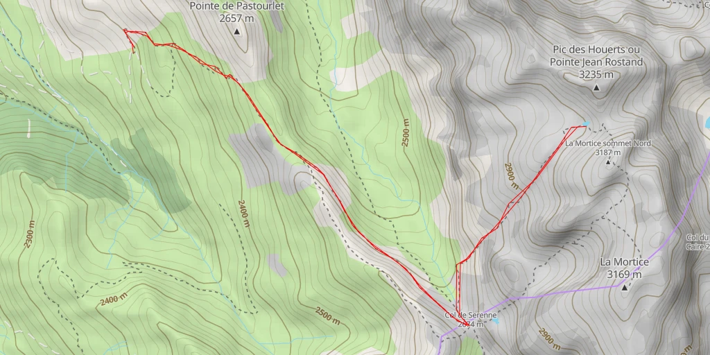 Map of the trail for 05560