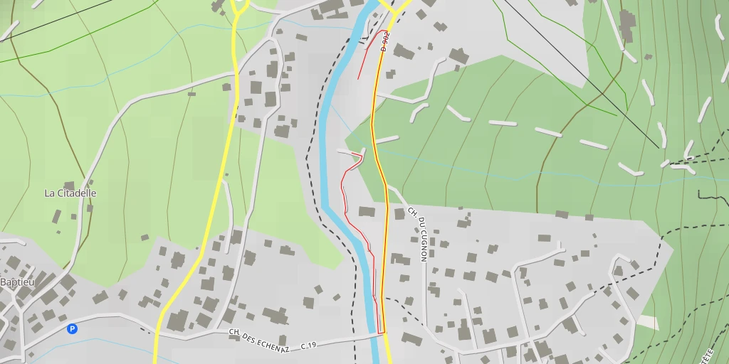 Map of the trail for Pont d'Armancette - Pont d'Armancette