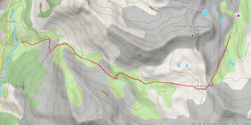 Map of the trail for 73a - M 139