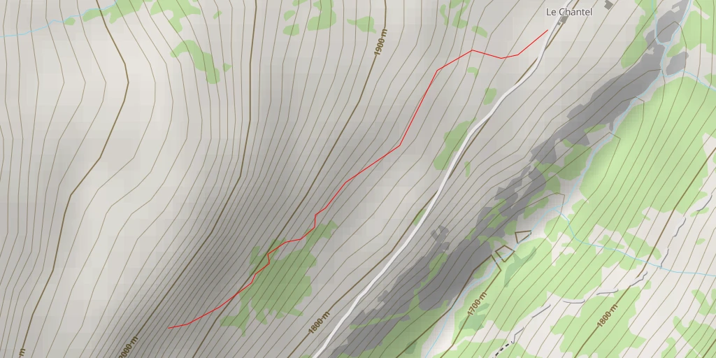 Map of the trail for Grande Falaise de Séloge Fréquence Mômes