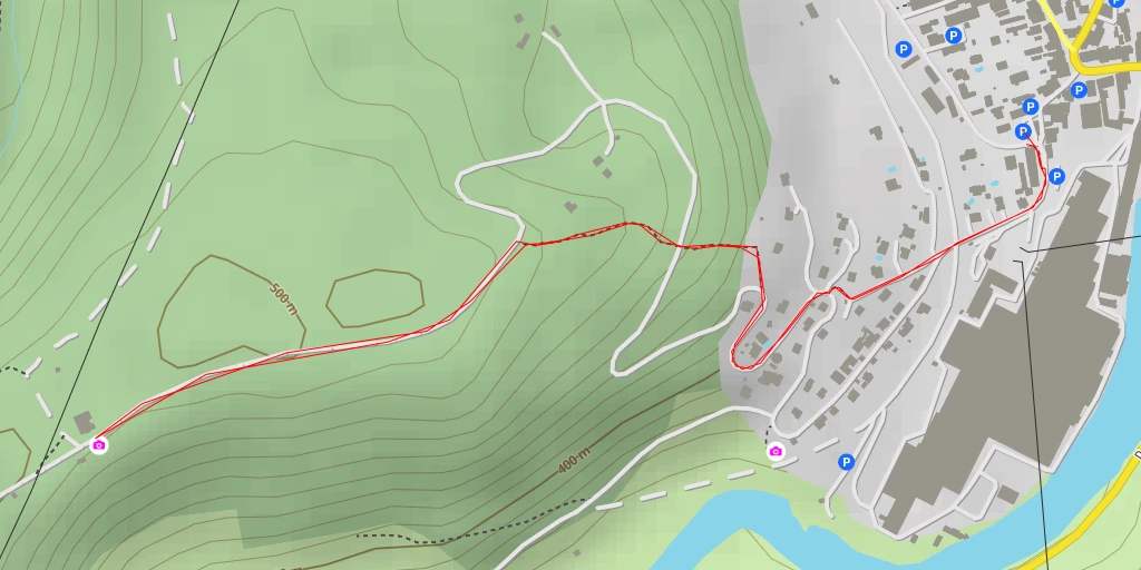 Map of the trail for D 437 - Pont-de-Roide-Vermondans