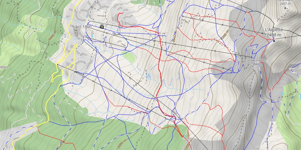 Map of the trail for Rêches - Rêches