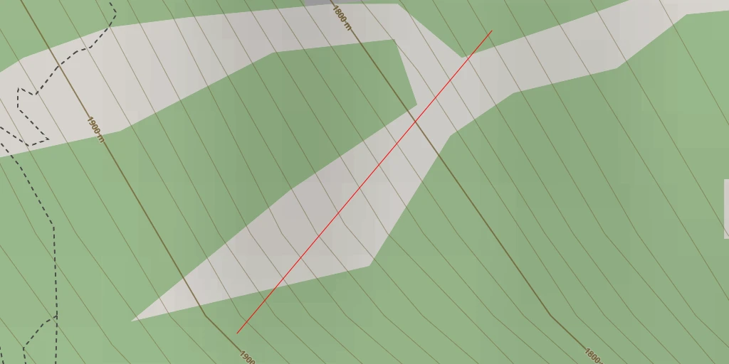 Map of the trail for Ceillac Holiday on Ice (Y de gauche)