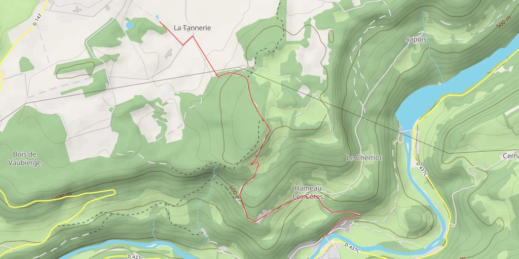 Map of the trail for 