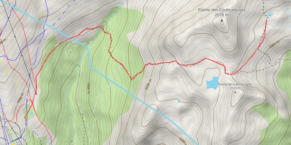 Map of the trail for 73640