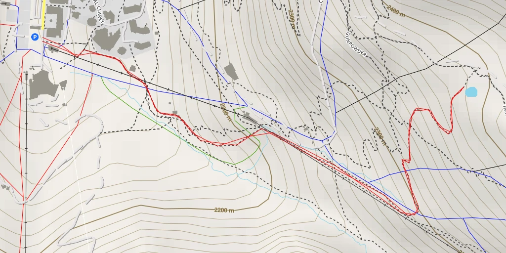 Map of the trail for Tarentaise Airline - Tarentaise Airline