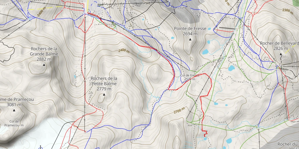 Map of the trail for L'Enduro - L'Enduro