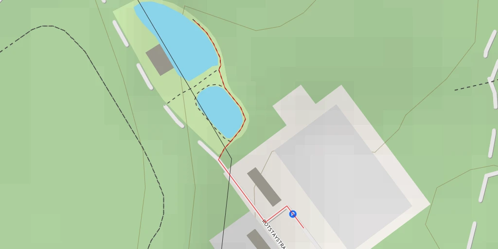 Map of the trail for Rotstaystraße