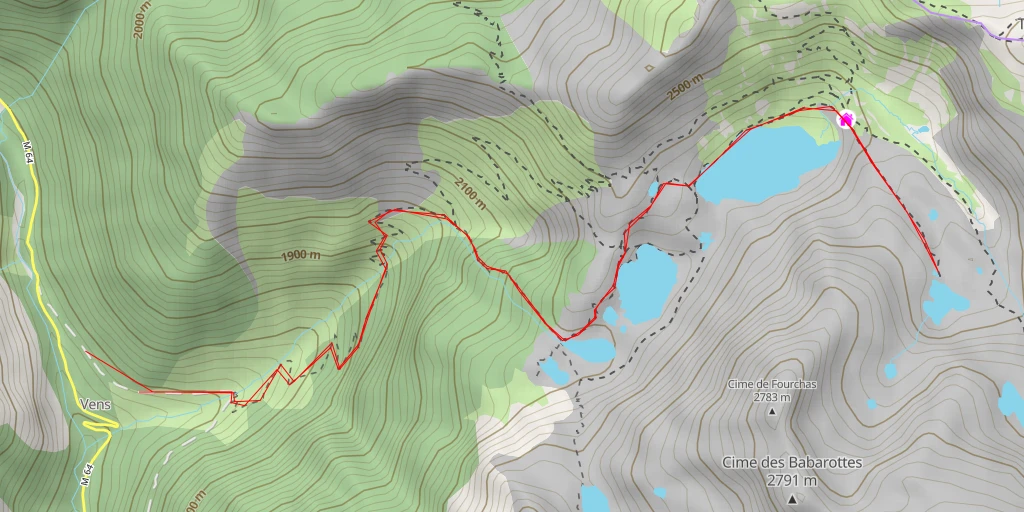 Map of the trail for 06660