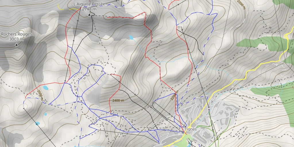 Map of the trail for Smoothie