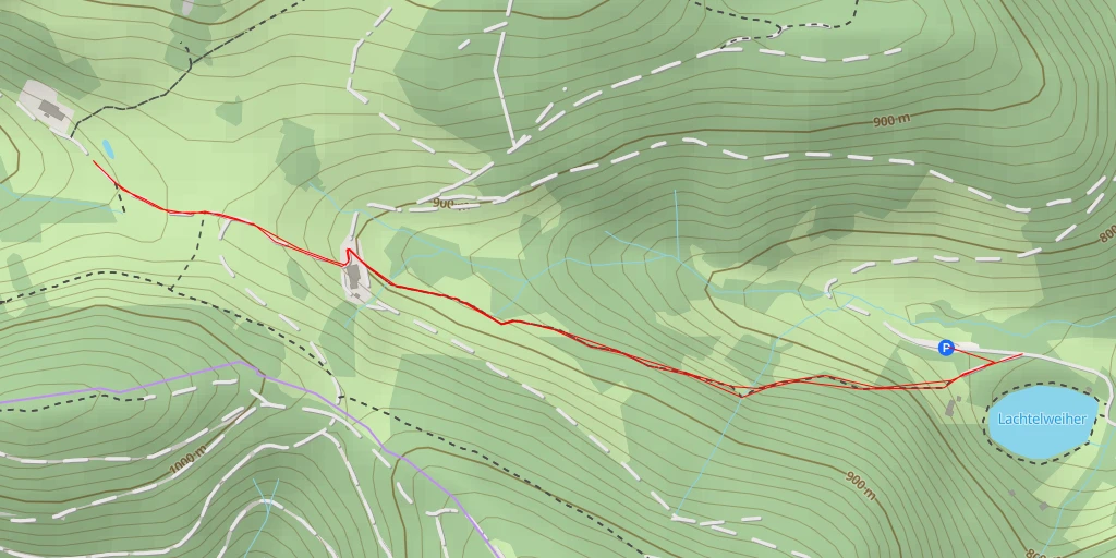 Carte de l'itinéraire :  Chemin Durrwand