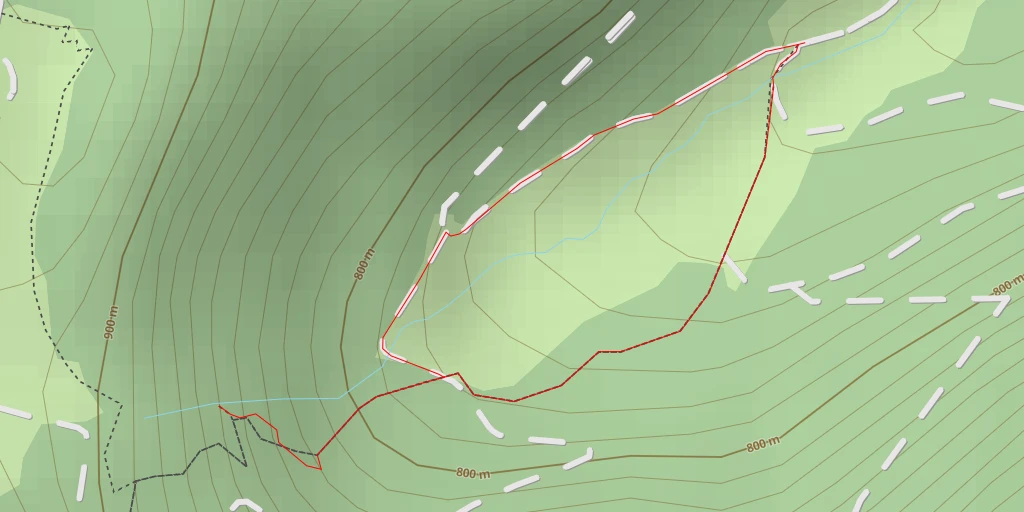 Map of the trail for Gazon Vert - Storckensohn