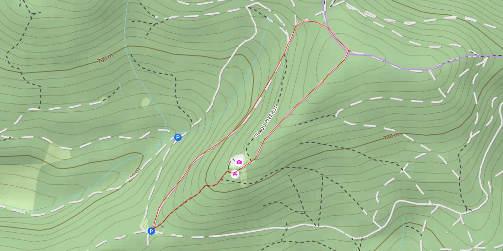 Map of the trail for Chemin du Montori - Masevaux-Niederbruck