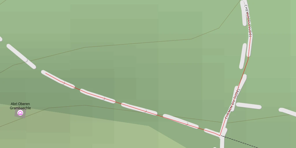 Map of the trail for Abri Oberen Grambaechle - Masevaux-Niederbruck