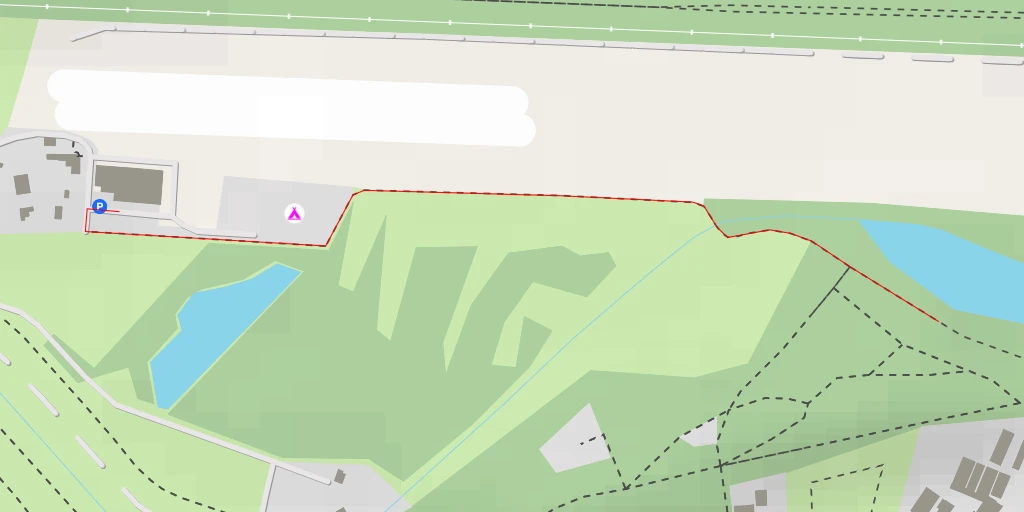 Map of the trail for Segelfluggelände Dorsten - Hasselbecke