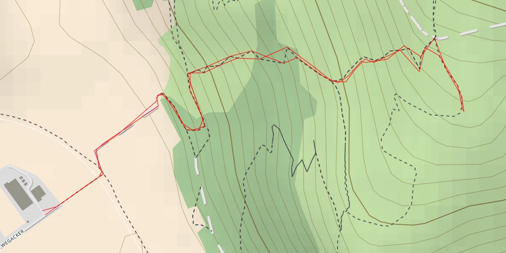 Map of the trail for Loschberg - Fellering