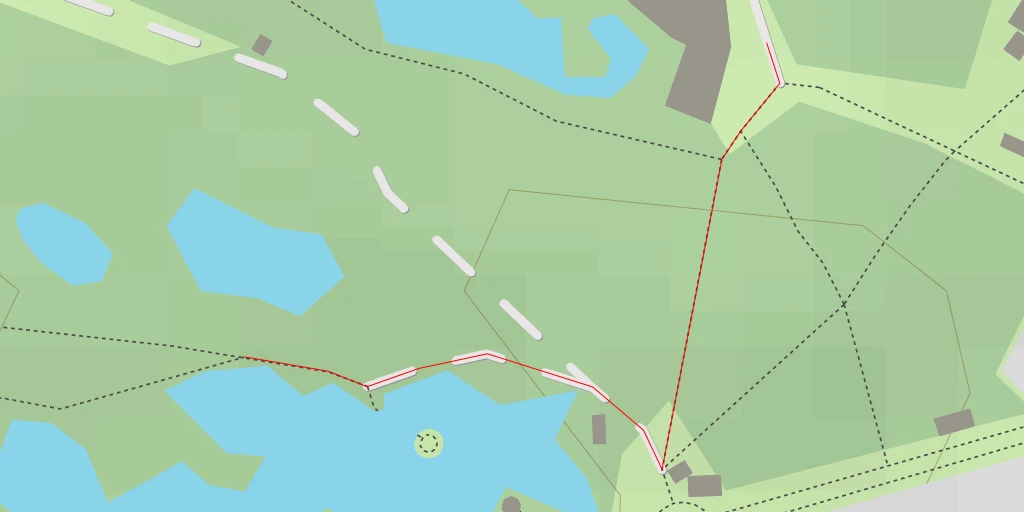 Map of the trail for улица Коммуны - Челябинск