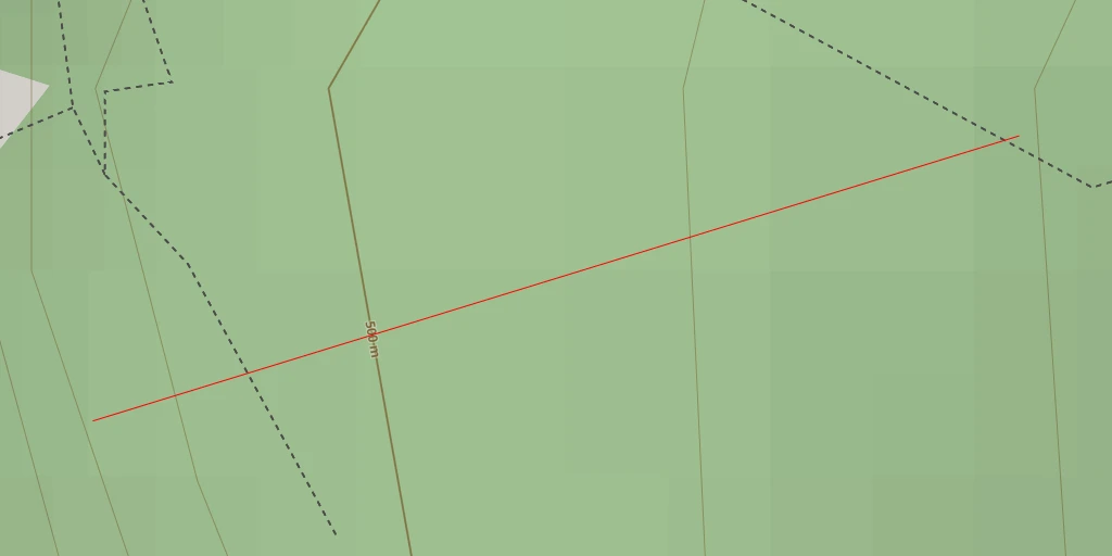 Map of the trail for Falaise de Miéville Terry