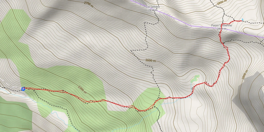 Map of the trail for GDV - GDV - Abriès-Ristolas