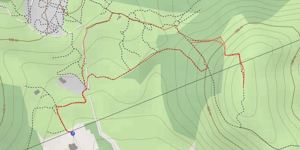 Map of the trail for Camping du Sourire - Route de Grasse