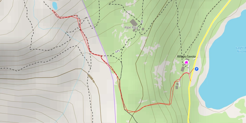 Map of the trail for SP50