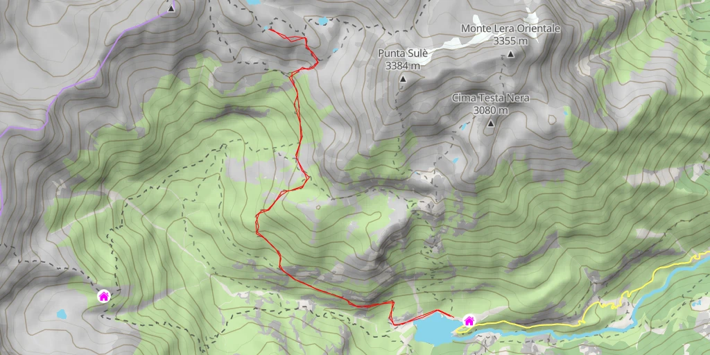 Map of the trail for SP32