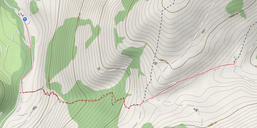 Map of the trail for Chemin de Fin-Dom-Hugon - Chemin de Fin-Dom-Hugon - Val-de-Charmey