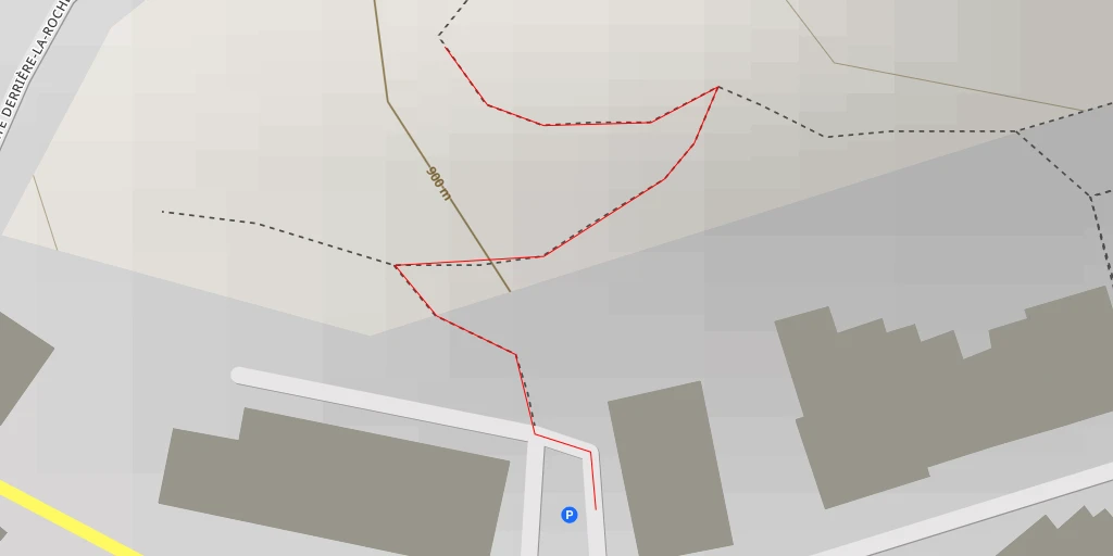 Map of the trail for Hôtel le Sapin - Val-de-Charmey