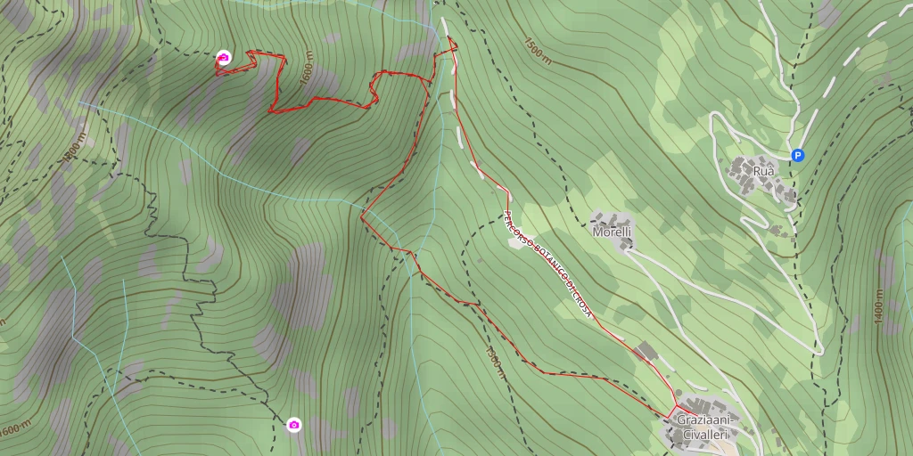 Carte de l'itinéraire :  Rio Buchet