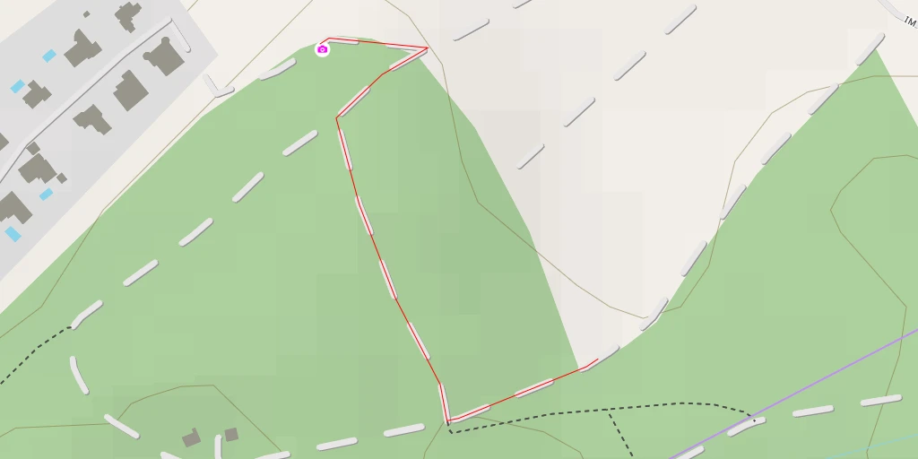 Map of the trail for Höhenweg