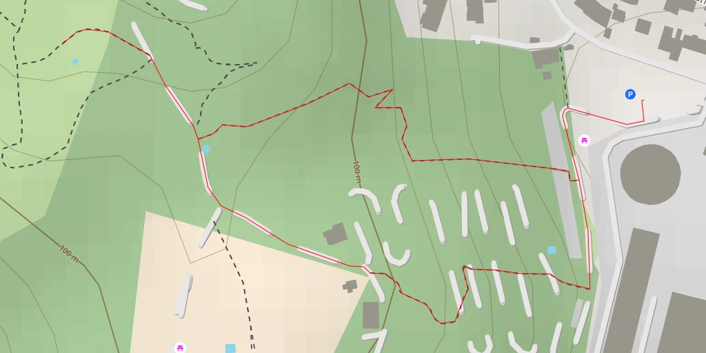 Map of the trail for Avenue du Parc Mosca - Nice