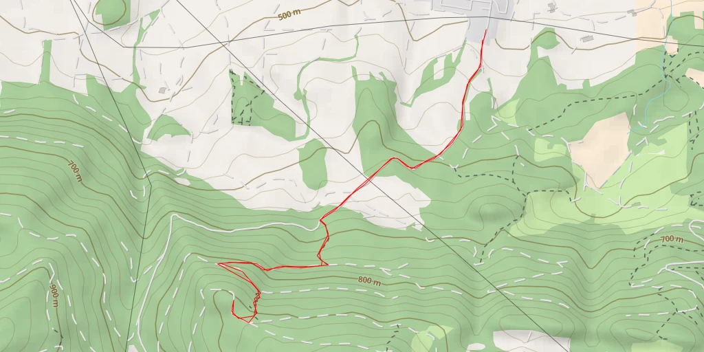 Carte de l'itinéraire :  Haute-Sorne