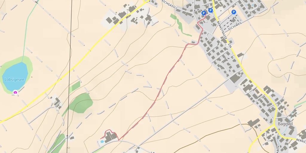 Map of the trail for Löhrstrasse