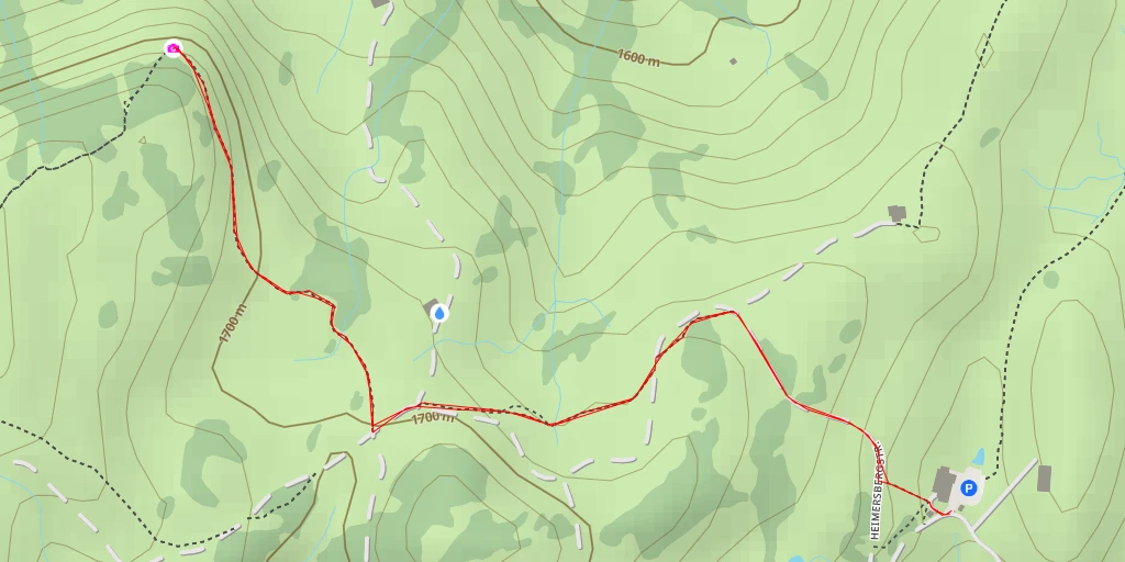 Map of the trail for Boltigen