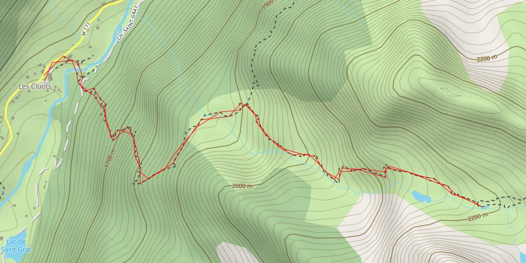 Map of the trail for 06450