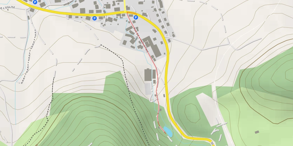 Map of the trail for Grand-Rue - Grand-Rue