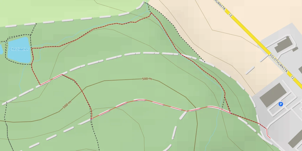Map of the trail for Chriziweier
