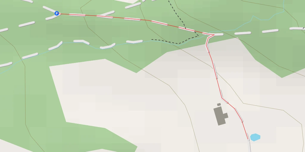 Map of the trail for Seckmattweg